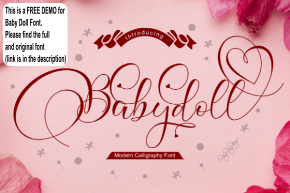 Babydoll: A Sweet and Playful Handwritten Font