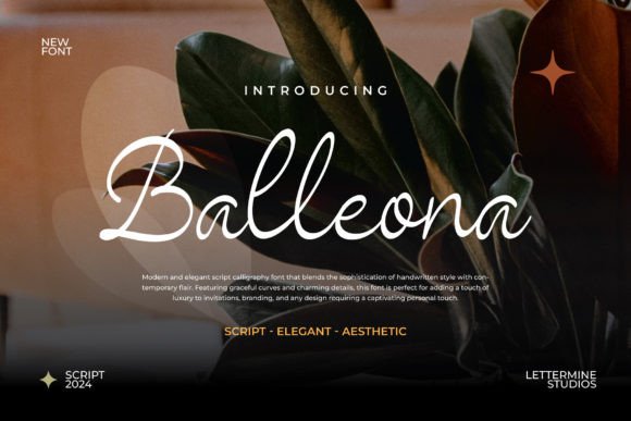 Balleona Font: Elegant Script for Stylish Designs