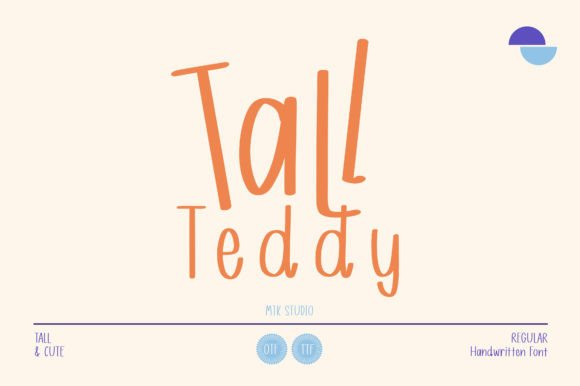 Discover the Charming Appeal of Tall Teddy Font
