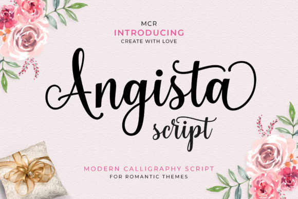 Discover the Elegance of Angista Script for Your Designs