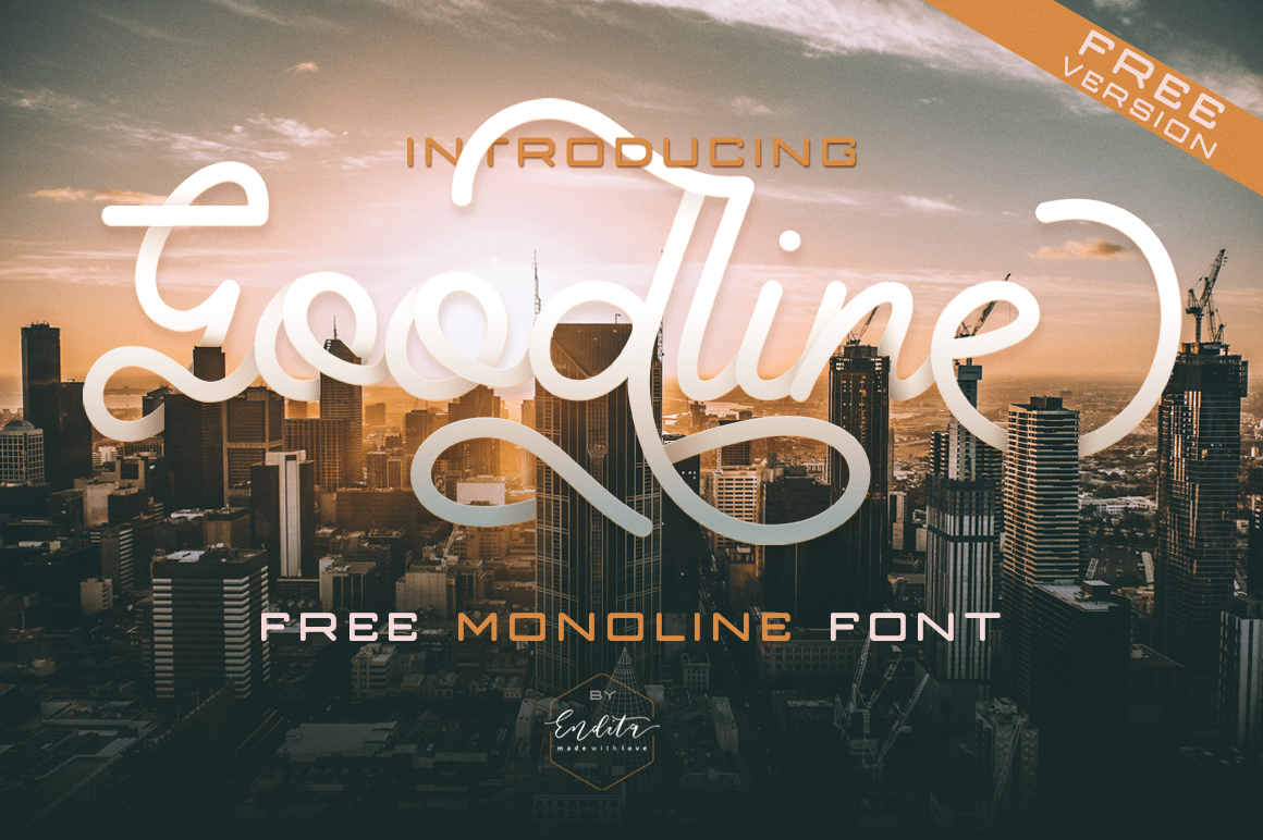 Goodline Font: A Modern Monoline for Elegant Design