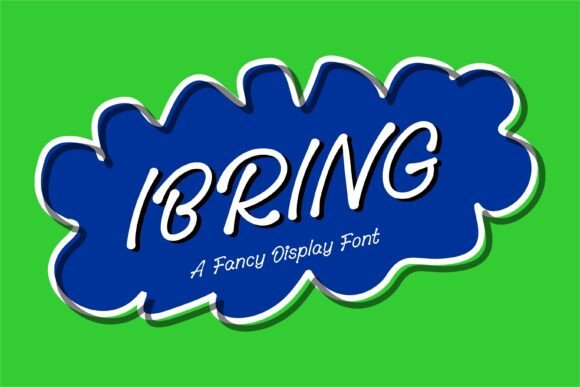 Ibring Font: A Stylish Handwritten Typeface for Creative Projects