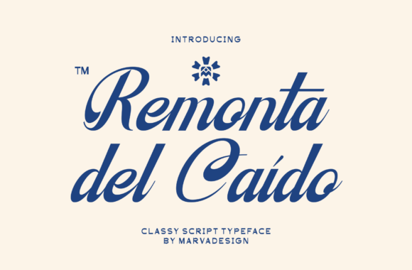 Remonta Del Caido Font: Elegance for Modern Design