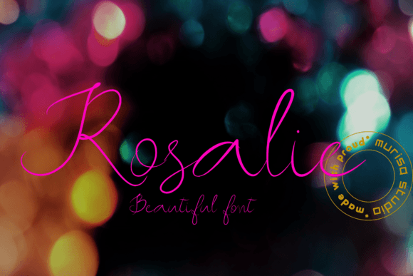 Rosalie Font: Elegant Handwritten Charm