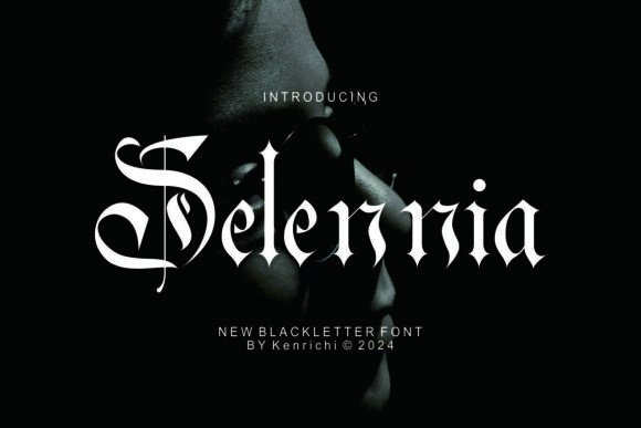 Selennia Font: A Bold Blackletter for Modern Design