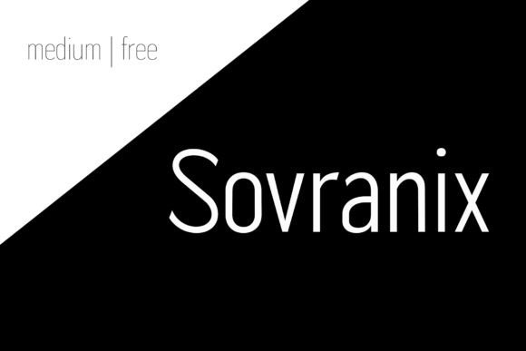 Sovranix Medium Font: A Modern Typeface for Bold Design