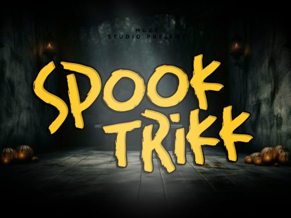 Spook Trikk Font: Eerie, Fun, and Perfectly Crafted